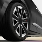 Radkappen GTX Carbon schwarz silber 15 Zoll – Bild 3