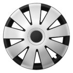 Radkappen Nefryt black silver schwarz silber 15 Zoll