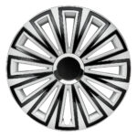 Radkappen Sunset silber schwarz 15 Zoll