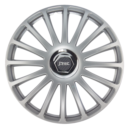 Radkappen Grand Prix silber 16 Zoll Radzierblenden