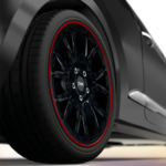 Radkappen Hero GTR schwarz rot 15 Zoll – Bild 3