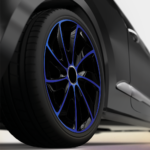 Radkappen Stig Extra blau schwarz 14 Zoll – Bild 3