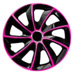 Radkappen Stig Extra pink schwarz 14 Zoll