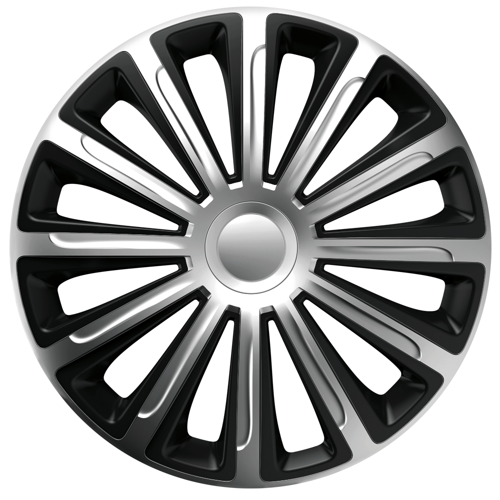 trend-dc-duo.png Radkappen Trend DC silber schwarz 14 Zoll – Bild 1