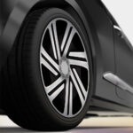 Auto - RADKAPPEN – CYRKON SILVER BLACK – Silber/Schwarz