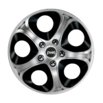 RADKAPPEN – ENFINITY GTS – Schwarz/Silber