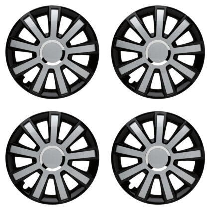 RADKAPPEN – FLASH III Plus BLACK SILVER – Schwarz/Silber