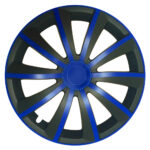 Radkappen Gral blau schwarz 16 Zoll Mitte Farbe Radzierblenden