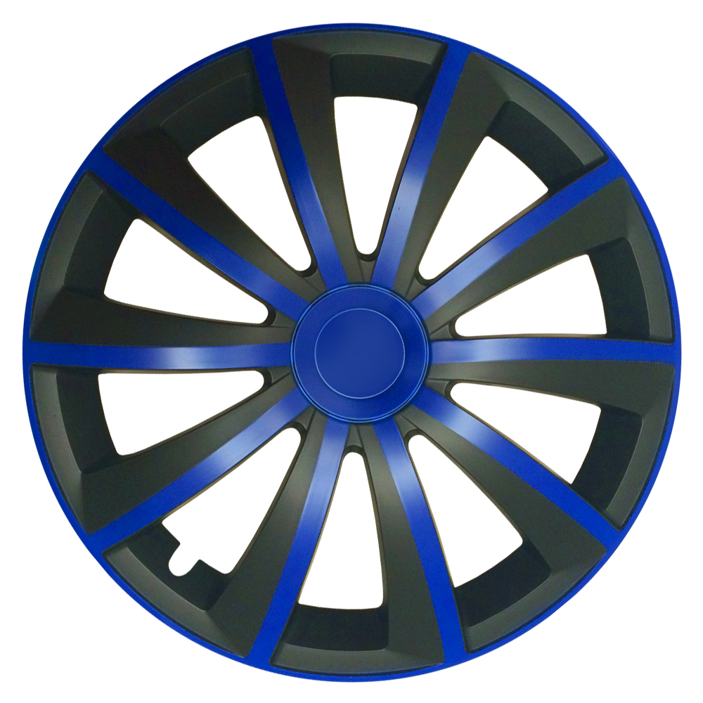 gral_blau-schwarz_gross-1.jpg Radkappen Gral blau schwarz 16 Zoll Mitte Farbe Radzierblenden – Bild 1
