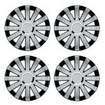 RADKAPPEN - ONYX SILVER BLACK - Silber/Schwarz