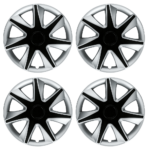 RADKAPPEN – RACE 4 SILVER BLACK – Silber Schwarz