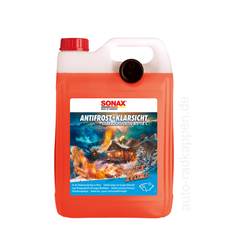 sonax_AntiFrost+KlarSicht bis -18 °C Sweet Home_01365050 Sonax Anti Frost+Klar Sicht bis -18 °C Sweet Home 5 Liter